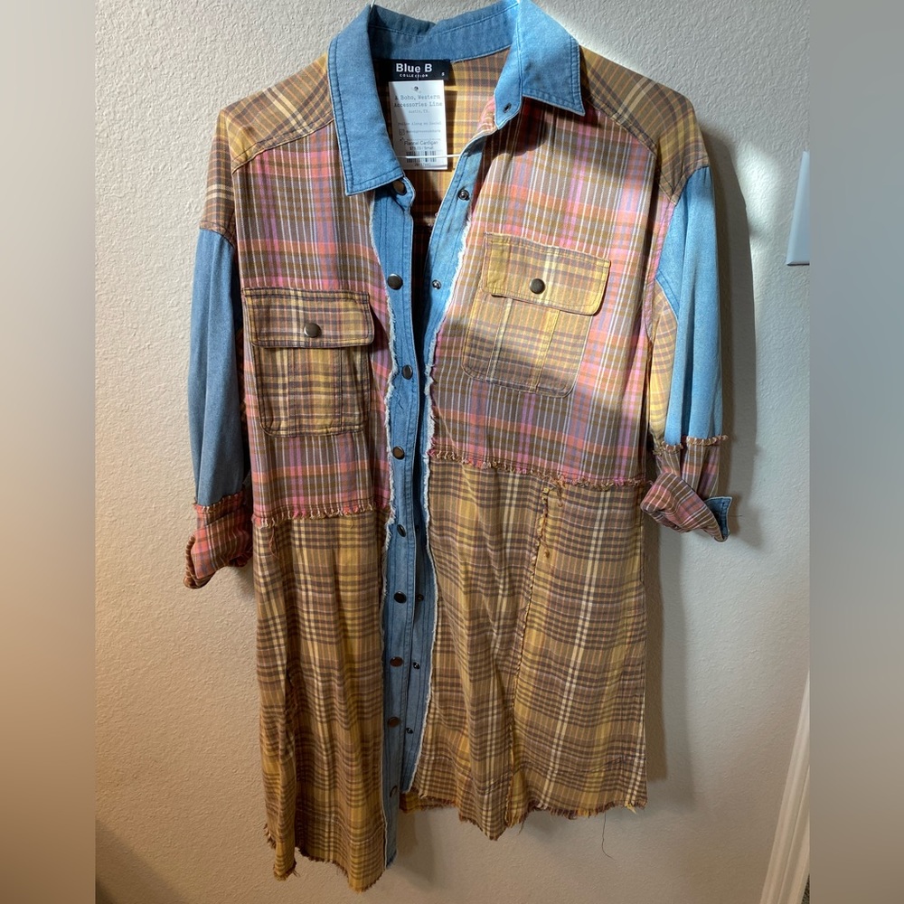 Brand new flannel dress